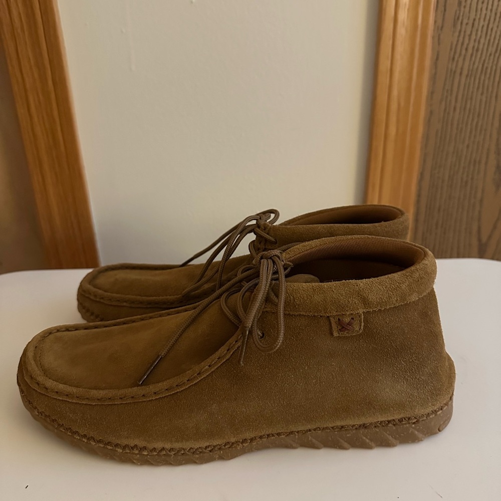 Twisted X Brown Chukka Boots with Suede Leather